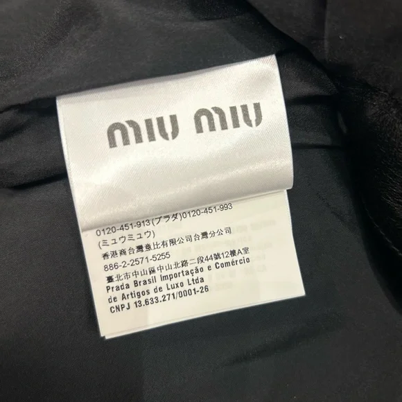 Miu Miu Multicolor Patchwork Leather Mini Skirt lamb leather midi short Italy - Picture 9 of 10